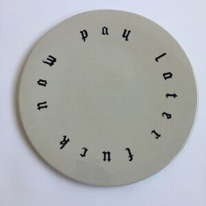 Ceramic Plate - White